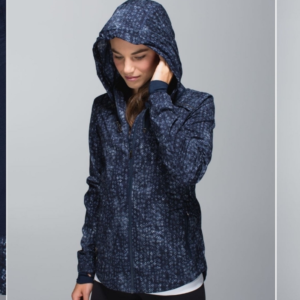 Lululemon Spring Forward JacketKanoko Twist Inkwell Ghost / Inkwell - Size 4